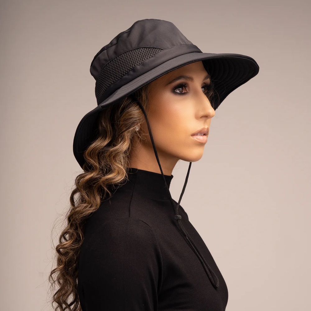 Hairbrella Satin-Lined, Waterproof Sun Hat